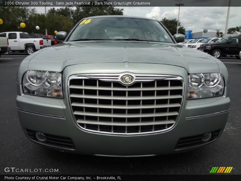 Satin Jade Pearlcoat / Dark Slate Gray/Light Graystone 2006 Chrysler 300 Touring