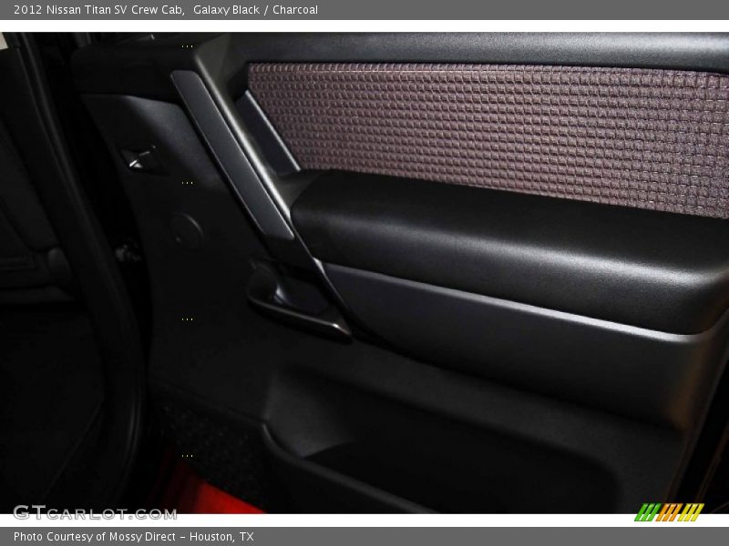 Galaxy Black / Charcoal 2012 Nissan Titan SV Crew Cab