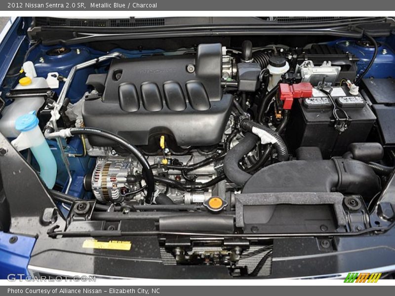  2012 Sentra 2.0 SR Engine - 2.0 Liter DOHC 16-Valve CVTCS 4 Cylinder