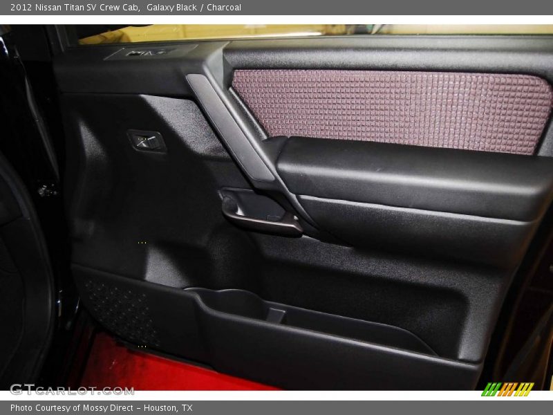 Galaxy Black / Charcoal 2012 Nissan Titan SV Crew Cab