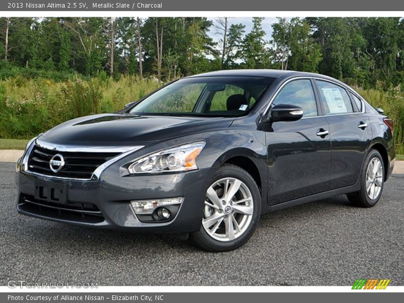 Metallic Slate / Charcoal 2013 Nissan Altima 2.5 SV