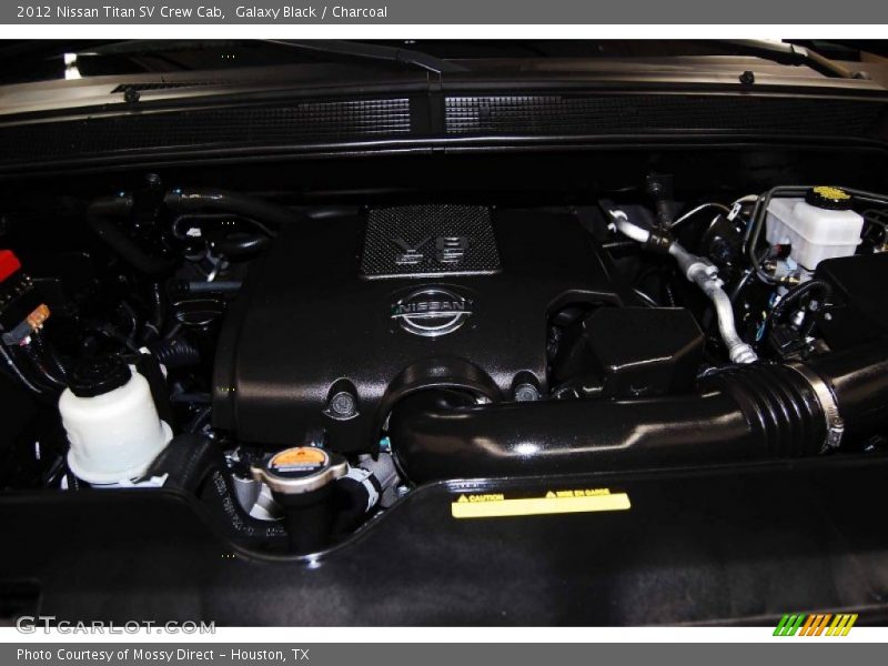 Galaxy Black / Charcoal 2012 Nissan Titan SV Crew Cab
