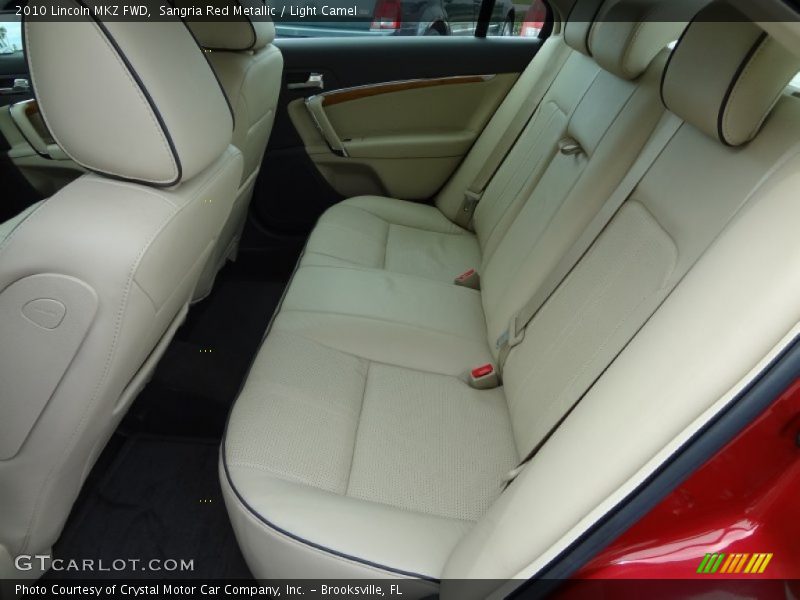 Rear Seat of 2010 MKZ FWD