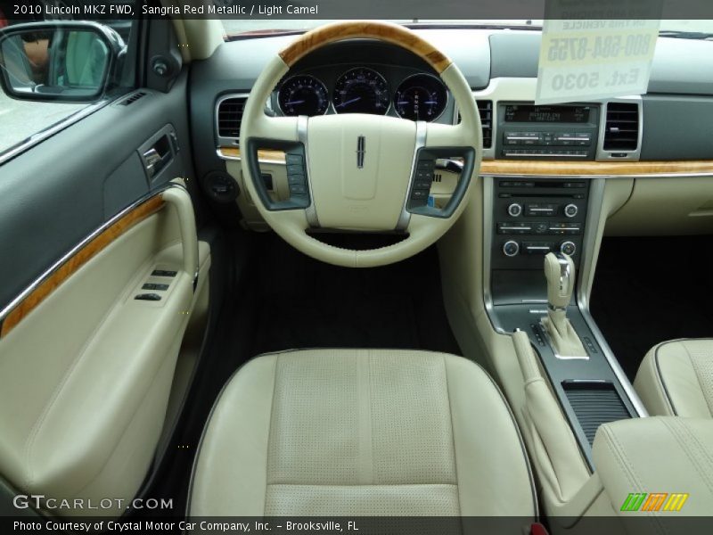 Dashboard of 2010 MKZ FWD