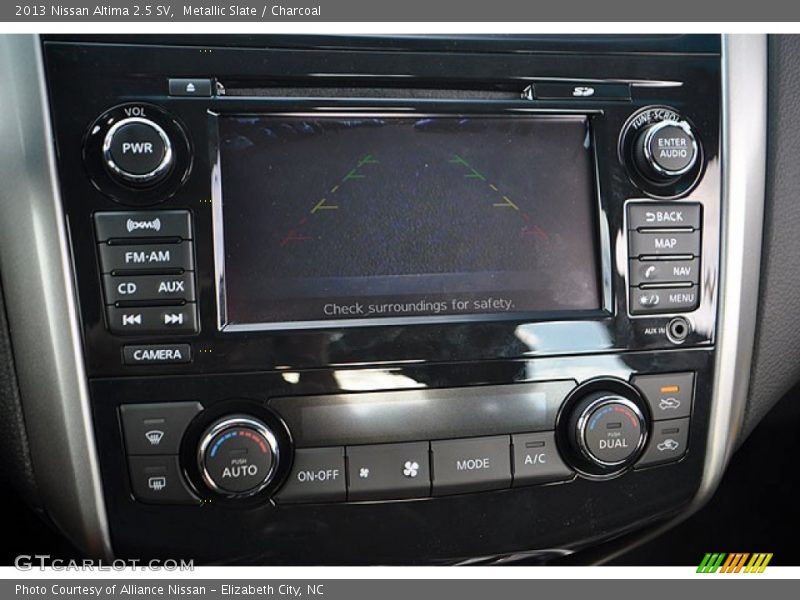 Controls of 2013 Altima 2.5 SV