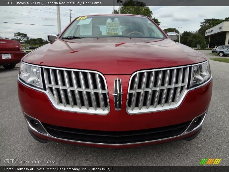  2010 MKZ FWD Sangria Red Metallic