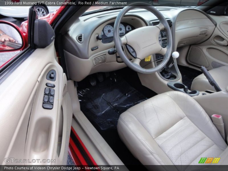 1999 Mustang SVT Cobra Convertible Medium Parchment Interior