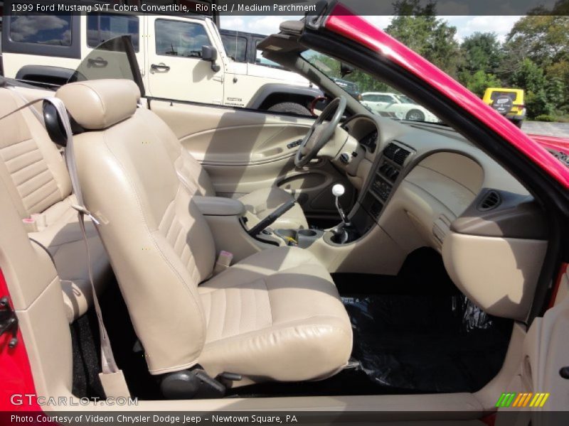  1999 Mustang SVT Cobra Convertible Medium Parchment Interior