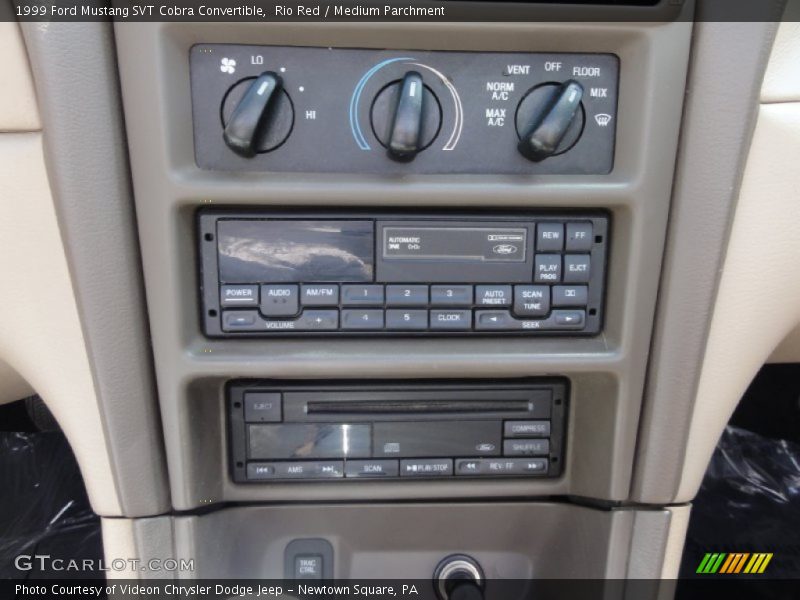 Audio System of 1999 Mustang SVT Cobra Convertible