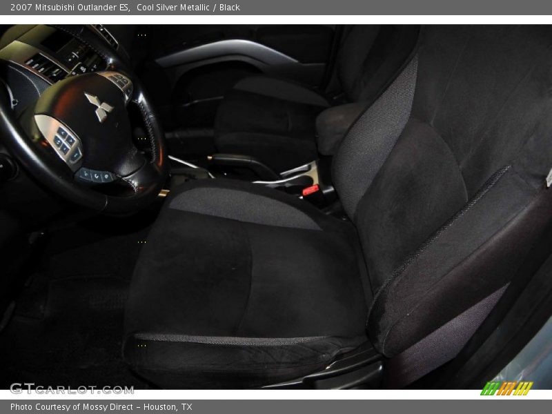 Cool Silver Metallic / Black 2007 Mitsubishi Outlander ES