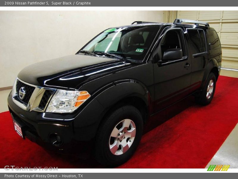 Super Black / Graphite 2009 Nissan Pathfinder S