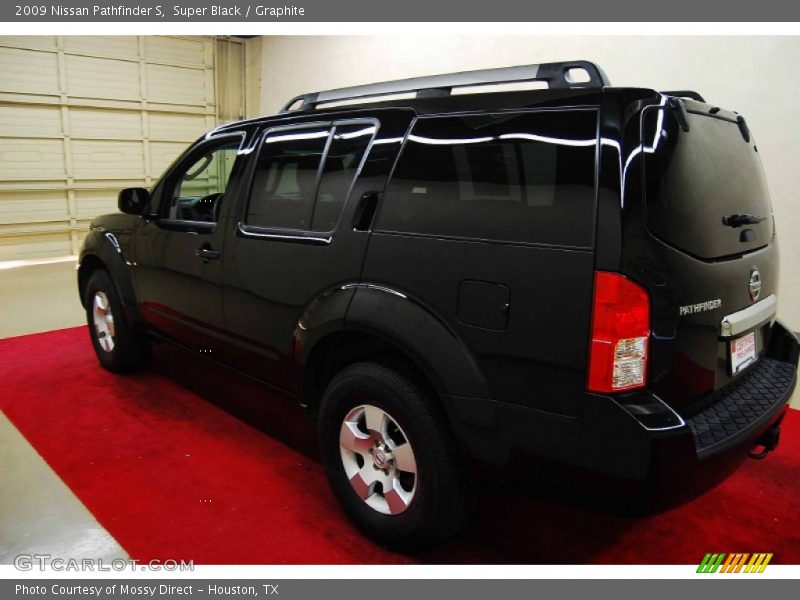 Super Black / Graphite 2009 Nissan Pathfinder S