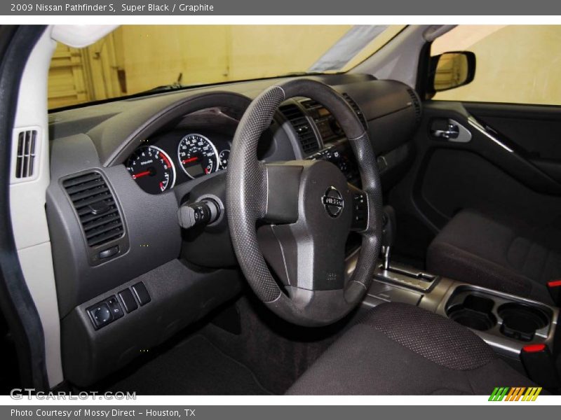 Super Black / Graphite 2009 Nissan Pathfinder S