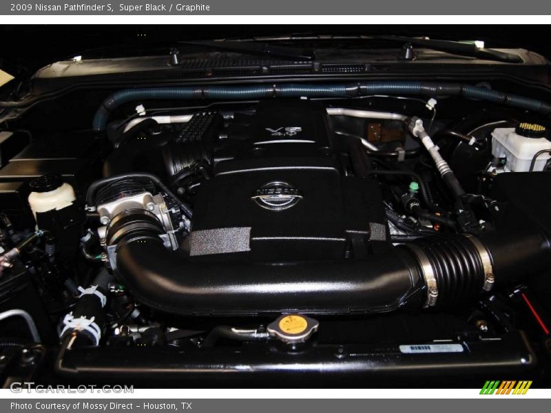 Super Black / Graphite 2009 Nissan Pathfinder S