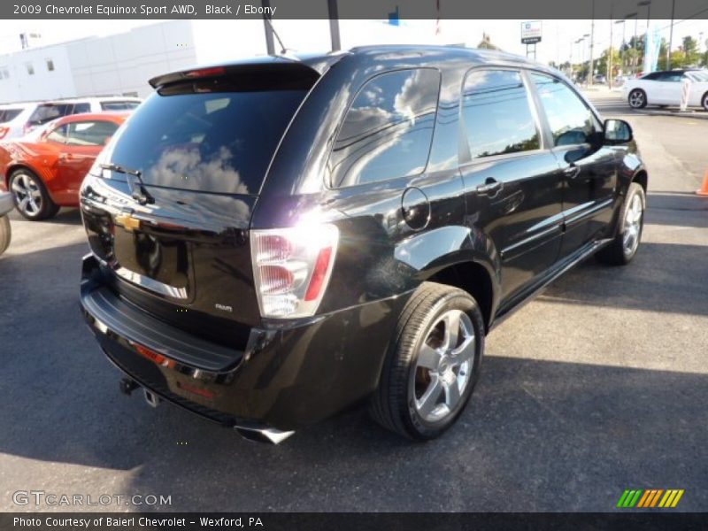 Black / Ebony 2009 Chevrolet Equinox Sport AWD