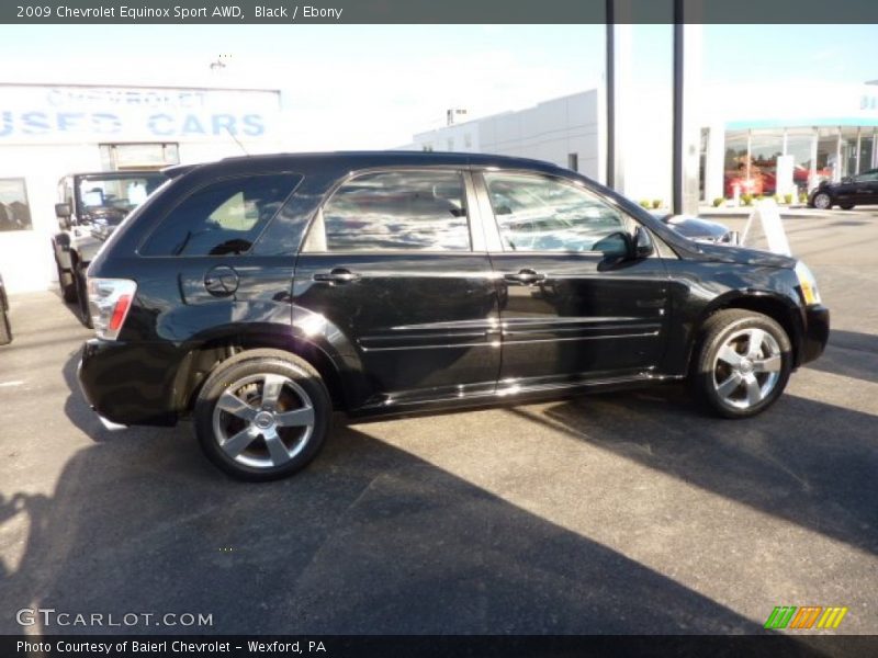 Black / Ebony 2009 Chevrolet Equinox Sport AWD