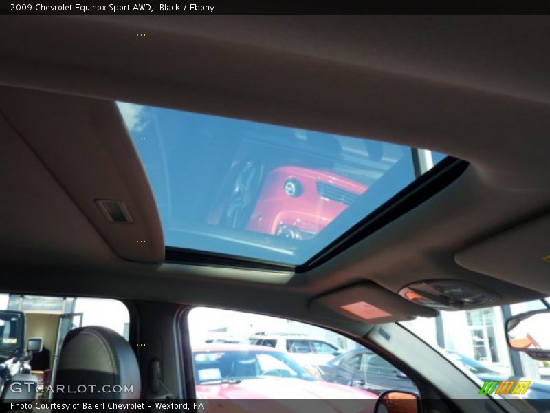 Black / Ebony 2009 Chevrolet Equinox Sport AWD