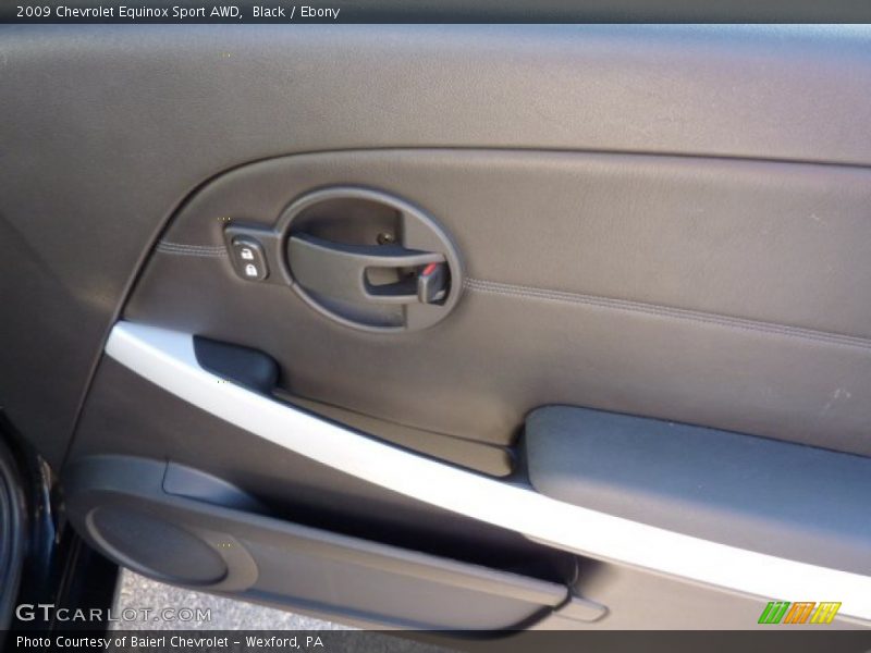 Black / Ebony 2009 Chevrolet Equinox Sport AWD