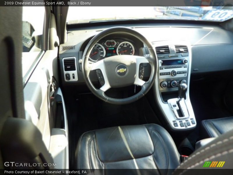 Black / Ebony 2009 Chevrolet Equinox Sport AWD