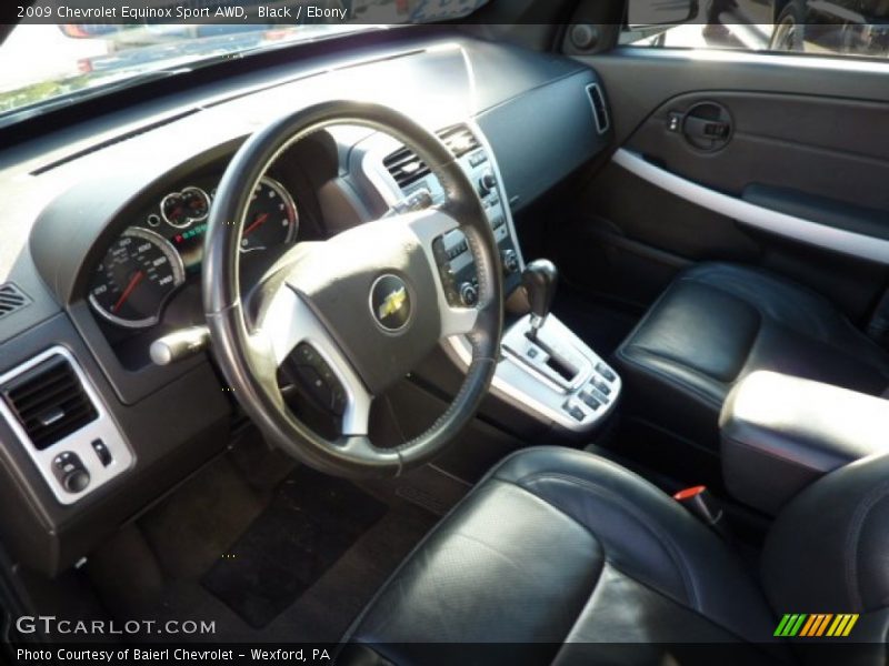 Black / Ebony 2009 Chevrolet Equinox Sport AWD