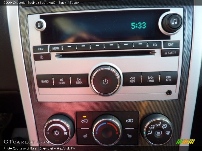 Black / Ebony 2009 Chevrolet Equinox Sport AWD