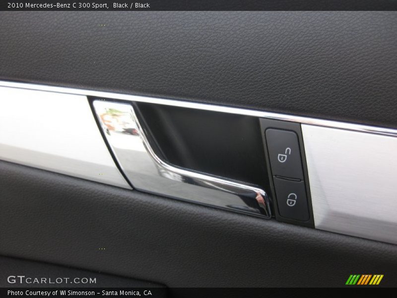 Black / Black 2010 Mercedes-Benz C 300 Sport