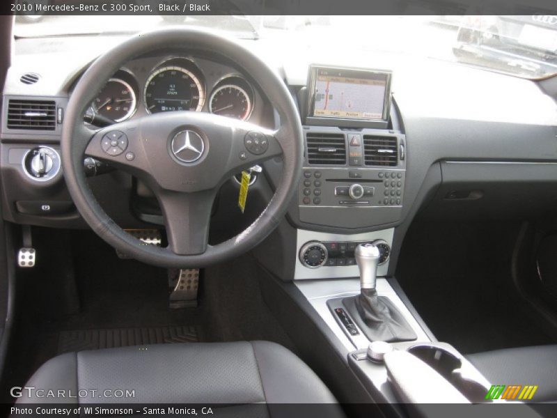 Black / Black 2010 Mercedes-Benz C 300 Sport