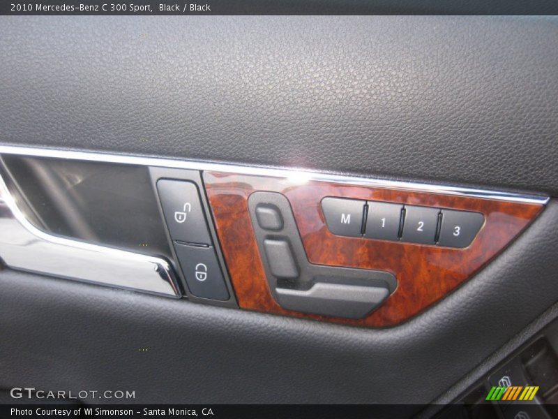 Black / Black 2010 Mercedes-Benz C 300 Sport
