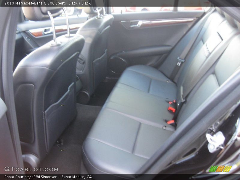 Black / Black 2010 Mercedes-Benz C 300 Sport