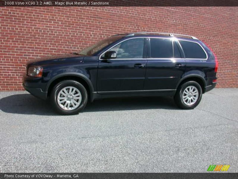 Magic Blue Metallic / Sandstone 2008 Volvo XC90 3.2 AWD