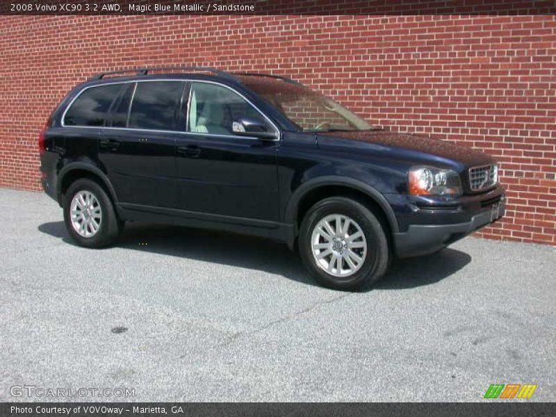 Magic Blue Metallic / Sandstone 2008 Volvo XC90 3.2 AWD
