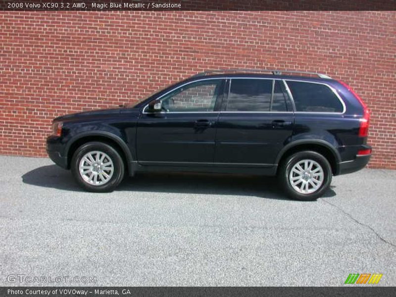 Magic Blue Metallic / Sandstone 2008 Volvo XC90 3.2 AWD
