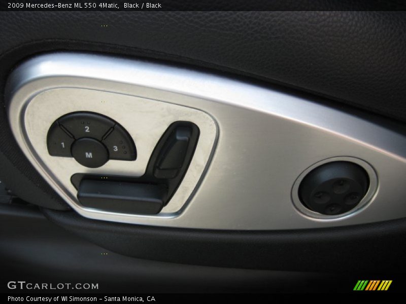 Black / Black 2009 Mercedes-Benz ML 550 4Matic