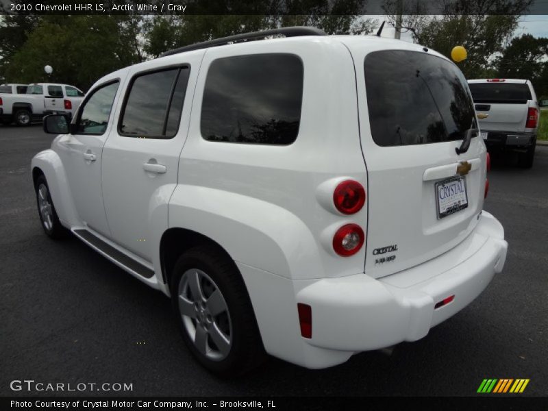 Arctic White / Gray 2010 Chevrolet HHR LS