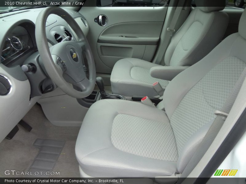 Arctic White / Gray 2010 Chevrolet HHR LS