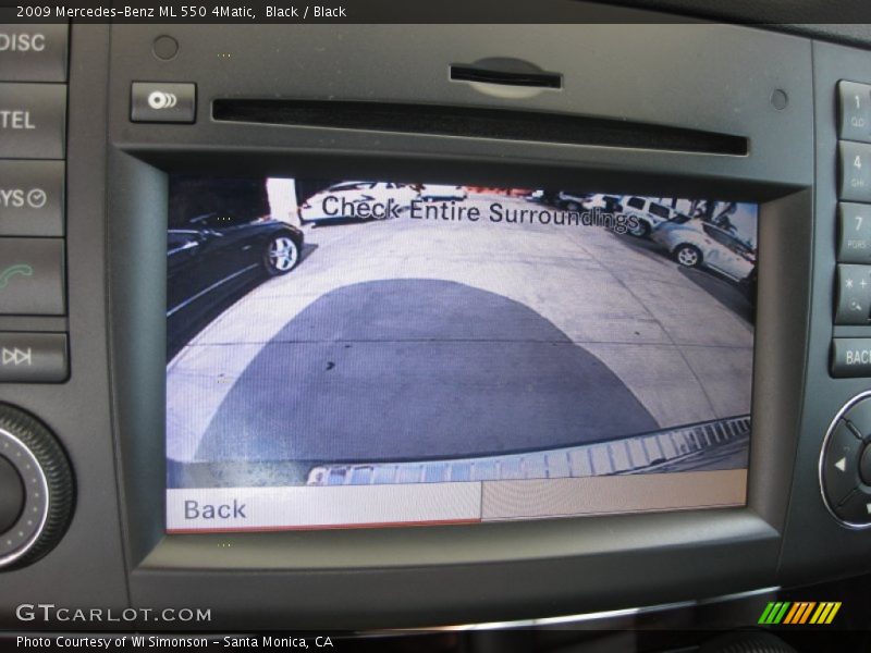 Black / Black 2009 Mercedes-Benz ML 550 4Matic
