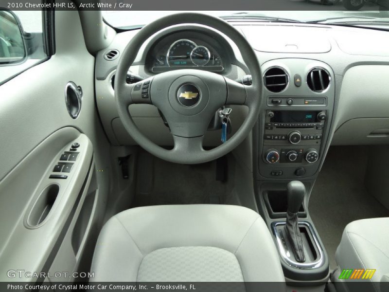 Arctic White / Gray 2010 Chevrolet HHR LS