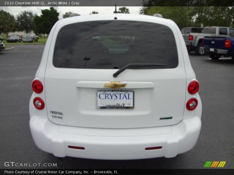 Arctic White / Gray 2010 Chevrolet HHR LS