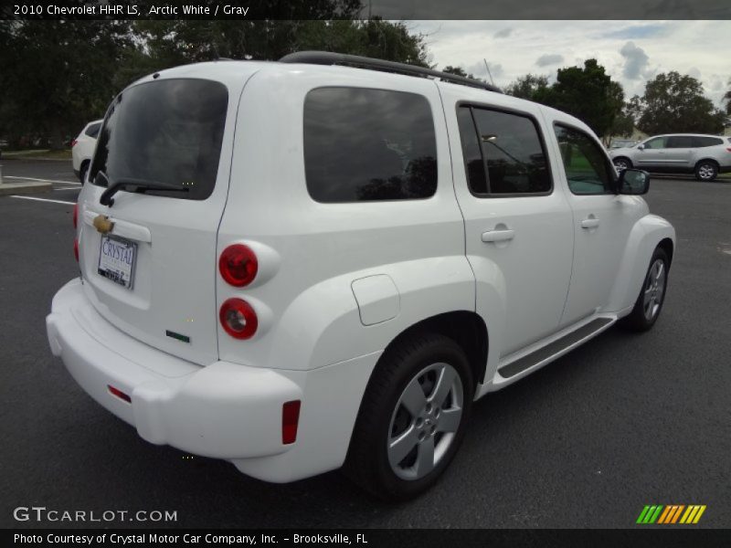 Arctic White / Gray 2010 Chevrolet HHR LS