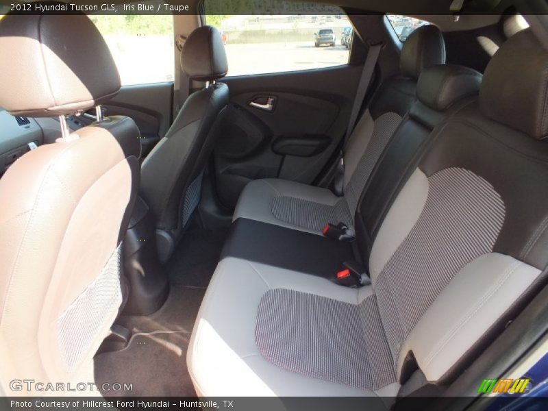 Iris Blue / Taupe 2012 Hyundai Tucson GLS