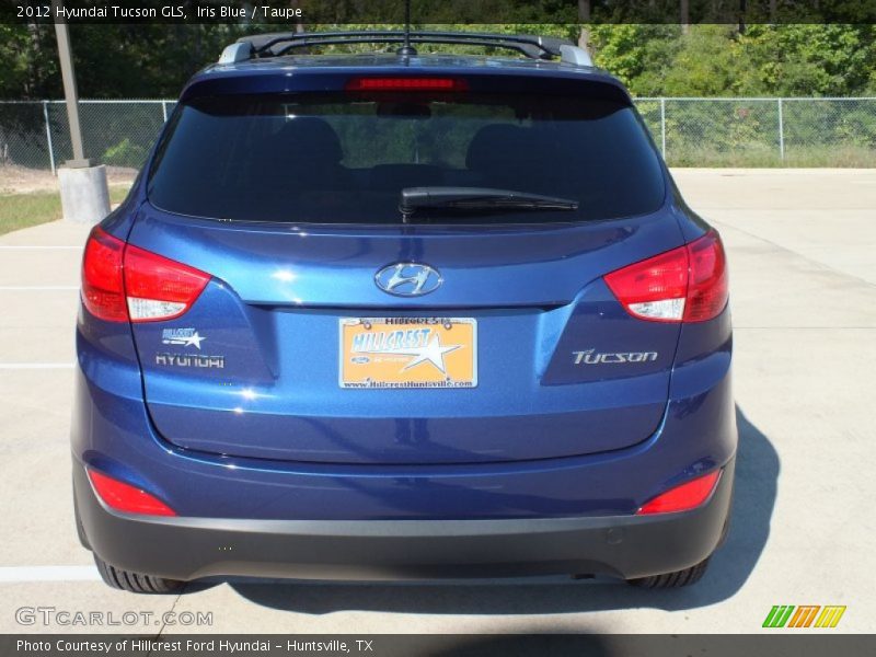 Iris Blue / Taupe 2012 Hyundai Tucson GLS