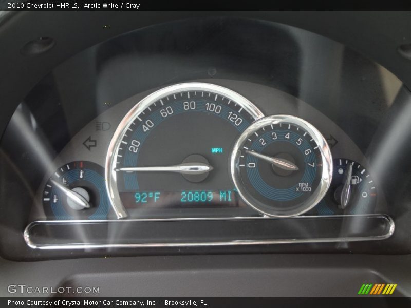 Arctic White / Gray 2010 Chevrolet HHR LS