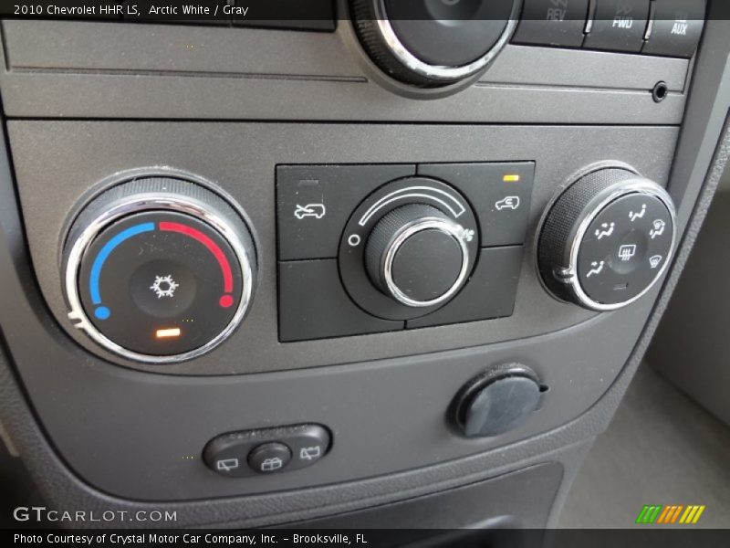Arctic White / Gray 2010 Chevrolet HHR LS