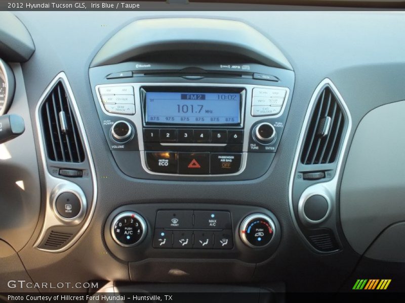 Iris Blue / Taupe 2012 Hyundai Tucson GLS