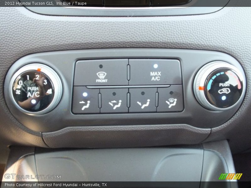 Iris Blue / Taupe 2012 Hyundai Tucson GLS