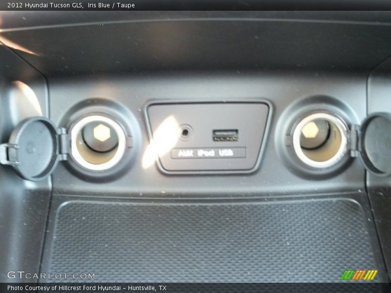Iris Blue / Taupe 2012 Hyundai Tucson GLS
