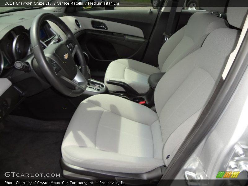 Silver Ice Metallic / Medium Titanium 2011 Chevrolet Cruze LT
