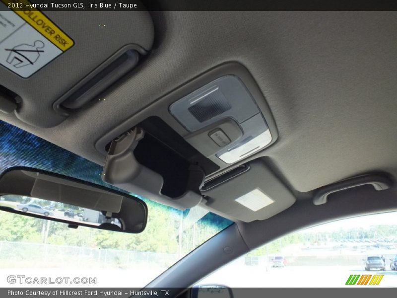 Iris Blue / Taupe 2012 Hyundai Tucson GLS