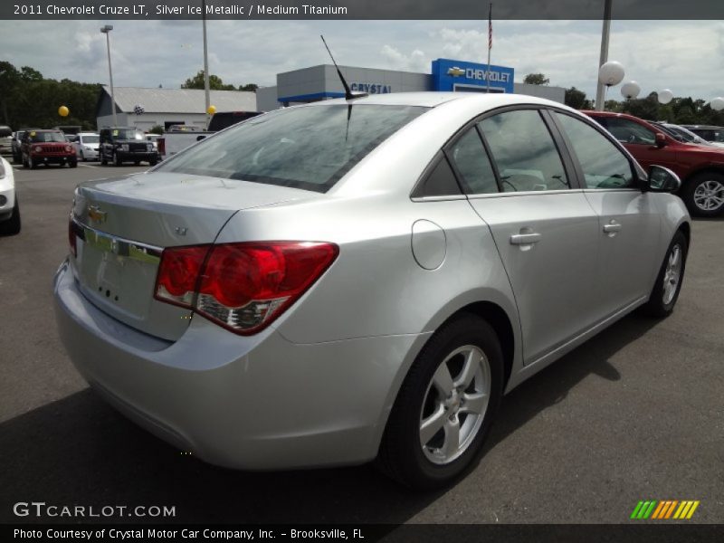 Silver Ice Metallic / Medium Titanium 2011 Chevrolet Cruze LT