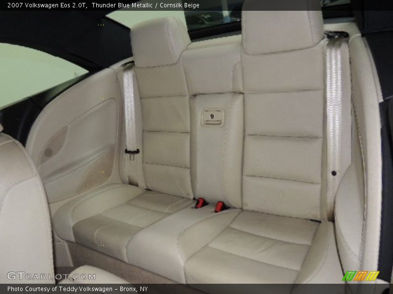 Thunder Blue Metallic / Cornsilk Beige 2007 Volkswagen Eos 2.0T
